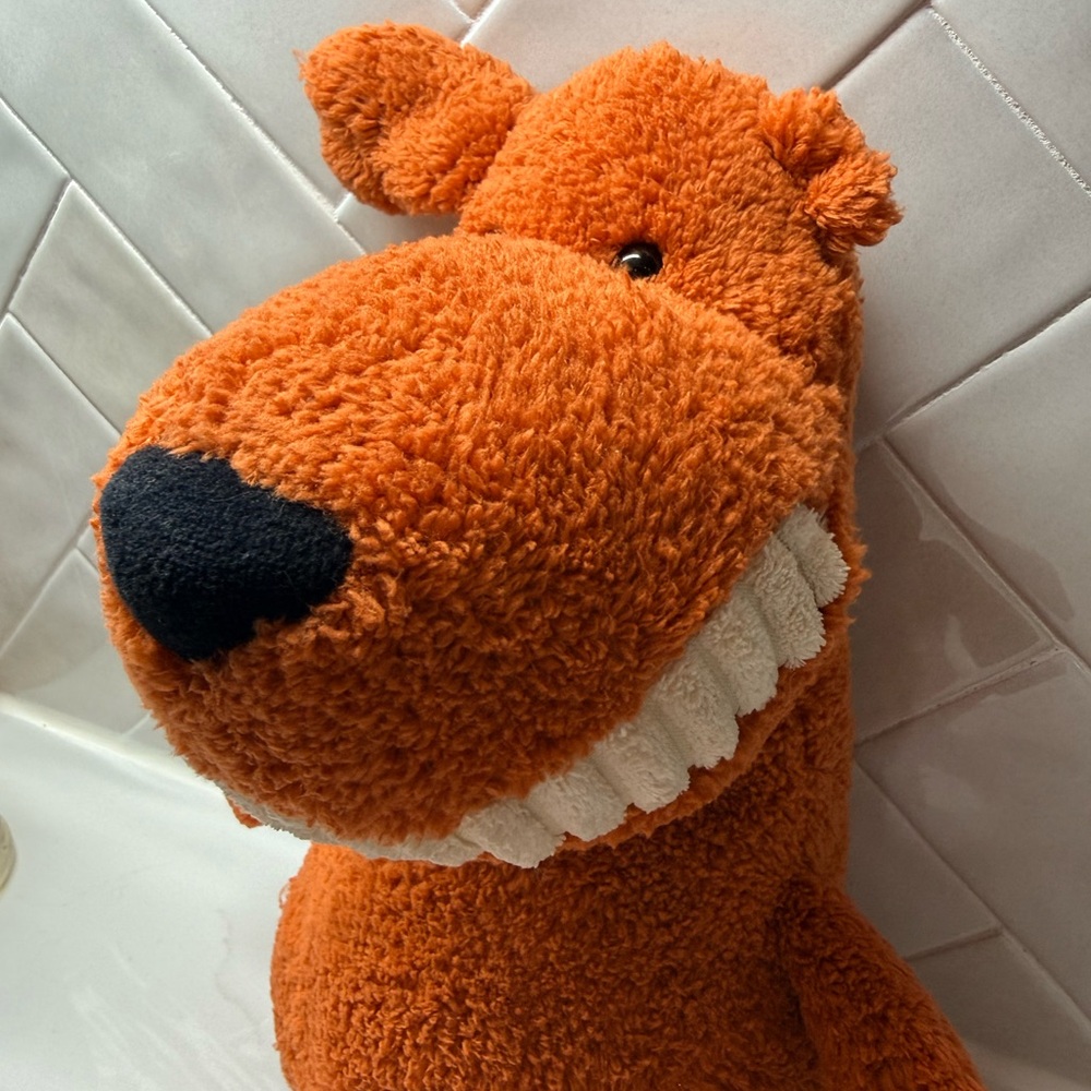 Jellycat Toothy Mutt Dog 15 inches - Picture 2 of 8